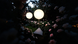 Tour d'éclairage LED gonflable Airstar RGB, haute luminosité, angle de faisceau de 360°, projecteur à ballon, usage commercial - Product Image 3