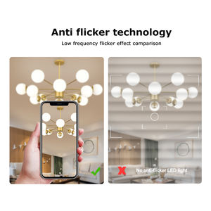 شنقا فقاعة الكرة الأرضية أدى الثريات الإبداعية أضواء قلادة لغرفة المعيشة غرفة الطعام - Product Image 6