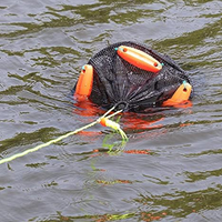 Nasse de Pêche Flottante Pliable pour Poissons Vivants – Cage à Poissons Robuste et Enduite