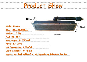 Horno de cocina para hornear alimentos de alta calidad <span class=keywords><strong>estufa</strong></span> de <span class=keywords><strong>gas</strong></span> de cerámica infrarroja - Product Image 4