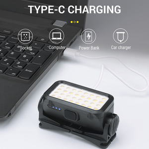 Linterna Frontal Recargable USB Bright Bird de 300 Lúmenes con Ajuste de 60 Grados, Impermeable, Manos Libres, para Exteriores - Product Image 3