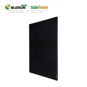 Il nero del magazzino di UE LA sui pannelli solari neri pieni di Shingle 400 watt 410W 415W 425W pannello solare monocristallino di prezzo di DDP
