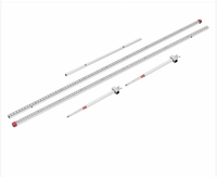 Outil de mesure de carrosserie automobile 2D, jauge d'alignement de châssis en acier inoxydable, règle de mesure pour réparation de collision de châssis de voiture