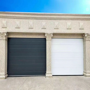 <span class=keywords><strong>Porte</strong></span> de <span class=keywords><strong>garage</strong></span> sectionnelle électrique isolée universelle moderne avec télécommande (convient aux villas) - Product Image 4