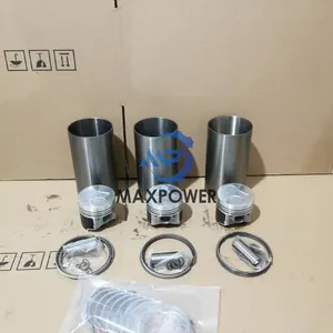 Kit de revestimiento de cilindro para motor Kubota D722 16851-21114 16851-21112 16853-21050