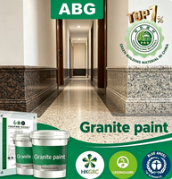 Peinture acrylique granitée optimisée anti-buée, peinture murale effet granit pour travaux extérieurs de clubs de villégiature