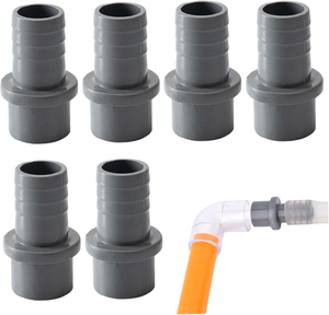 Raccord réducteur en <span class=keywords><strong>PVC</strong></span> de 25 mm de diamètre extérieur à 20 mm, 6 pièces, adaptateur droit étanche pour systèmes de tuyauterie de fluide et d'eau - Product Image 4