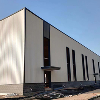 Estructura de Acero Personalizada para Almacenes y Talleres, Estructura de Acero Prefabricada para Uso Industrial, Estructura de Acero Prefabricada para Edificios