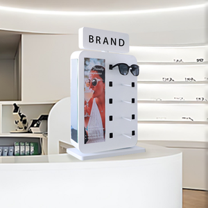 Cao cấp tùy chỉnh Acrylic Kính mát Bảng hàng đầu hiển thị giá đa lớp kính hiển thị đứng cho cửa hàng quang học - Product Image 1