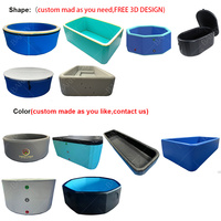 Piscine gonflable sur mesure pour enfants en tissu Drop Stitch, nouveau matériau, sécurisée et résistante aux chutes