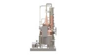 Machine à Alcools en Pot de Distillerie en Cuivre avec Moteur à Pompe-pour Équipement de Gin Vodka