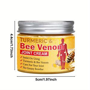 Geavanceerde bijengif gewrichts- en botverzorgende crème, pijnstillende gel voor oudere volwassenen, aanbevolen door de BOA voor massage, 50g - Product Image 3