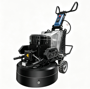 677 Manual Heavy Duty Concrete <b>Floor</b> Grinder with Engine and Gear for Cement Terrazzo and Epoxy Surface <b>Polishing</b> - Product Image 1