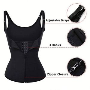 Women Breathable Eco-Friendly Shapewear <b>Underbust</b> Corset Body Shaper Waist Trainer Spandex/Nylon Vest Girdle Sport Workout Quick - Product Image 4