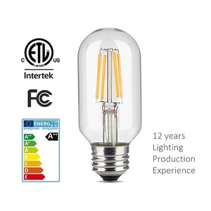 Светодиодные лампы накаливания Эдисона T45 с регулируемой яркостью E27, прозрачное стекло, 2 Вт, 4 Вт, <span class=keywords><strong>6</strong></span> Вт, светодиодная лампа - Product Image 4
