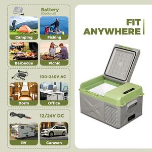 <span class=keywords><strong>Frigorifero</strong></span> da Campeggio per Camera da Letto e Barbecue, <span class=keywords><strong>Compressore</strong></span> DC <span class=keywords><strong>12V</strong></span>, Frigo Portatile per Auto, Mini <span class=keywords><strong>Frigorifero</strong></span> Congelatore per Hotel e Bar - Product Image 5