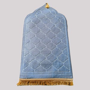 Venta Directa de Fábrica, Alfombra de Oración Musulmana con Relieve, Tapete de Oración Islámico con Borlas - Product Image 4