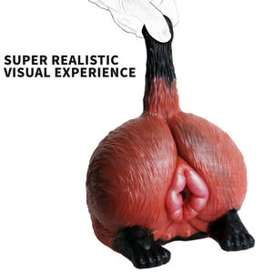 Heißer Künstlicher Tier 3D Silikon-<span class=keywords><strong>Masturbator</strong></span> in Vagina- und Po-Form, Silikonmodell, <span class=keywords><strong>OEM</strong></span> Erwachsenenprodukte, Sexy Spielzeug-Box für Männer - Product Image 2