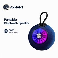 OEM/ODM Nouvelle Enceinte Portable Mini 5W RGB V5.3 Étanche IPX4 Son Hi-Fi Basses Puissantes Sans Fil pour Fêtes et Scènes Extérieures
