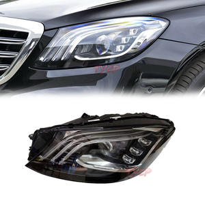 Para mercedes-benz S Clss W222 lente de faro Original <span class=keywords><strong>2018</strong></span> 2019 2020 faro S350 <span class=keywords><strong>Maybach</strong></span> S680 S63 65 V222 X222 luz geométrica - Product Image 1