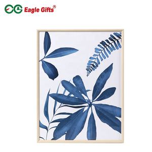 EAGLEGIFTS Tropical Vert Feuilles De <span class=keywords><strong>Fleurs</strong></span> Peinture Art Sur Toile Pour Mur De Salon - Product Image 3