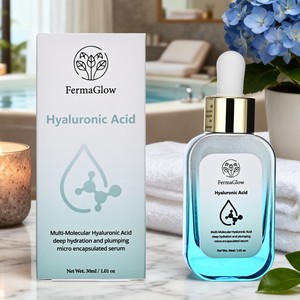 Suero Facial con Ácido Hialurónico Multimolecular Encapsulado de Marca Privada, Hidratante Intensivo, Rellenador, Suavizante y Reafirmante - Product Image 3