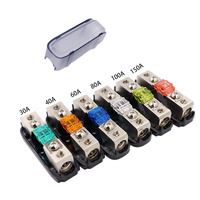 Porte-fusible ANL miniature étanche 12V 48V AFS pour autoradio