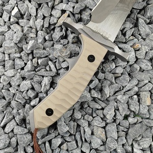 Coltello Stallone Ramb3 <span class=keywords><strong>MK9</strong></span> LS047 con Manico in G10, Acciaio Inossidabile di Alta Qualità, Lunghezza Totale 165mm per Attività all'Aperto, Multiuso, Fai-da-Te, OEM - Product Image 5