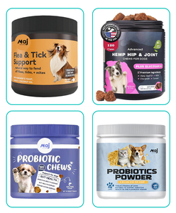 Probiotiques supérieurs pour chiens avec enzymes pour <span class=keywords><strong>la</strong></span> santé intestinale et un complément alimentaire <span class=keywords><strong>de</strong></span> premier plan pour <span class=keywords><strong>la</strong></span> santé des chiens à usage quotidien - Product Image 6
