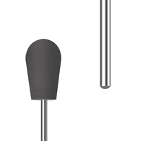Kit de meuleuses pour ongles en silicone et acrylique Evolisse - Embouts coniques, en forme d'arachide et plats multi-grains pour nettoyer les cuticules et percer les ongles