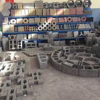Machines de Fabrication pour Petites Entreprises : Machine à Briques en Terre Crue et Emboîtables HBY2-15 pour Matériaux de Construction