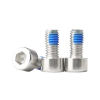 Vis à tête hexagonale en acier inoxydable SS304, pré-enduite de Loctite, avec dispositif de verrouillage de filetage, vis Allen M2M3