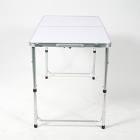 Table pliante rectangulaire blanche d'extérieur avec structure en aluminium, chaise de banquet en plastique pour jardin, salle à manger, événements, utilisation intérieure et extérieure