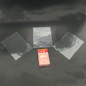 Film per imballaggio di sigarette Film per imballaggio in scatola di tabacco BOPP 21 Micron trasparente elasticizzato fatto a mano