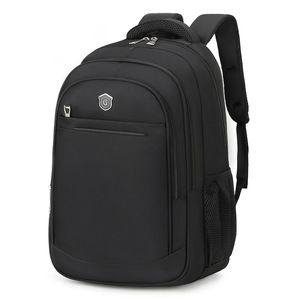 Custom Wholesale Unisex Plain <b>Black</b> <b>Backpacks</b> School Oxford Ripstop <b>Backpack</b> Multifunctional Laptop <b>Backpack</b> - Product Image 5