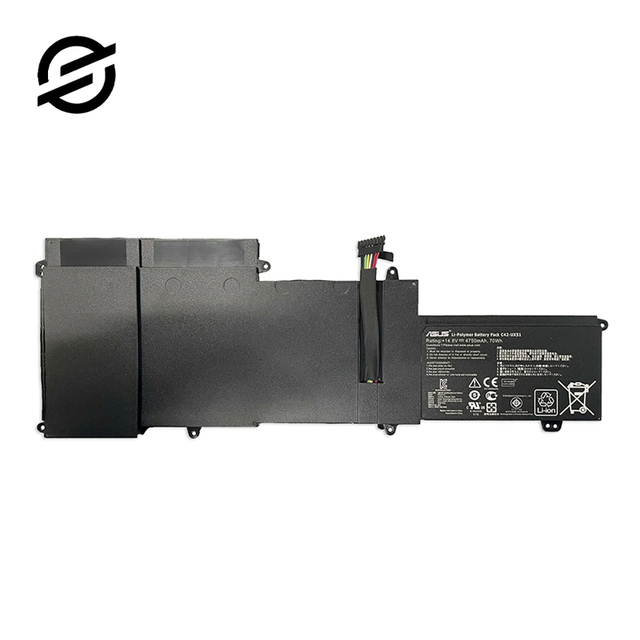 C42-UX51 Original Laptop Battery for Asus U500VZ UX51VZA UX51VZ UX51 Series Rechargeable Notebook Batteries