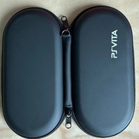 Étui EVA étanche avec fermeture éclair pour console PS Vita 1000/2000, antichoc, isolé, durable, sac de rangement portable pour cartes de jeu et chargeur