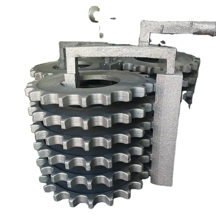 ロストワックス鋳造技術による部品の鋳造と機械加工