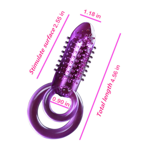 Bon marché, balle vibrante, anneau pénien à verrouillage sexy, anneau pour pénis, vibromasseur, jouets sexuels pour adultes pour hommes - Product Image 2