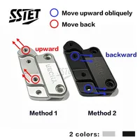 RECHY - Adaptateur de support de pédale pour Surrn Ultra Bee ; Réglable en hauteur, agrandit la zone triangulaire de cyclisme, fabriqué en Chine continentale