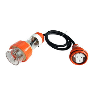 أستراليا سا معيار أسود أحمر تمديد الرصاص في الهواء الطلق مع قابس ومقبس سلك الطاقة للاستخدام في الهواء الطلق - Product Image 2