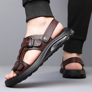 รองเท้าแตะผู้ชายสำหรับใส่กลางแจ้ง รองเท้าแตะกันลื่นสำหรับห้องน้ำ พื้นหนานุ่มสบาย รองเท้าแตะนุ่มสำหรับใส่ในบ้าน - Product Image 5