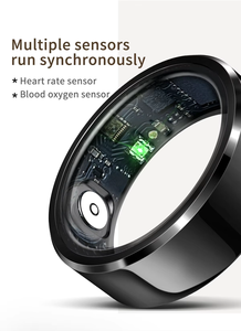 Offre Spéciale électronique appareils portables anneau intelligent fréquence cardiaque santé <span class=keywords><strong>doigt</strong></span> Fitness Tracker R6 anneau intelligent avec boîte de charge - Product Image 6