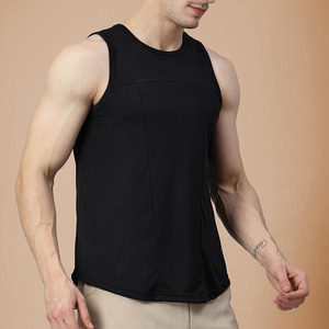 เสื้อกล้ามออกกำลังกาย OEM สำหรับผู้ชาย เสื้อผ้ากีฬาแบบสั่งทำพิเศษ ผลิตจากวัสดุคุณภาพดี สีพื้น สไตล์สตรีท เสื้อกล้ามผู้ชาย - Product Image 5