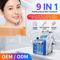 Máquina de Hidrodermoabrasión de Alta Calidad para Salón de Belleza, H2O2 Hydra Water Jet Peel, Dispositivo Facial de Hidrodermoabrasión 9 en 1