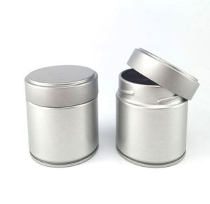 Latas de Té Matcha de Lujo con Impresión Personalizada al por Mayor, Recipientes Herméticos para Café, Latas Metálicas Vacías, Regreso a Clases - Product Image 1