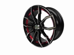 I cerchi per <span class=keywords><strong>auto</strong></span> in lega di alluminio da 14 pollici 15 pollici con anello interno nero lucido possono essere personalizzati con ruote forgiate da 17-22 pollici - Product Image 4