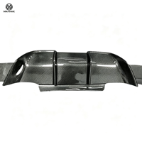 Lèvre arrière en fibre de carbone F06 F12 F13 M6 pour BMW Série 6 F06 F12 F13 M6, diffuseur de pare-chocs style V, kit de tuning, pièces de carrosserie