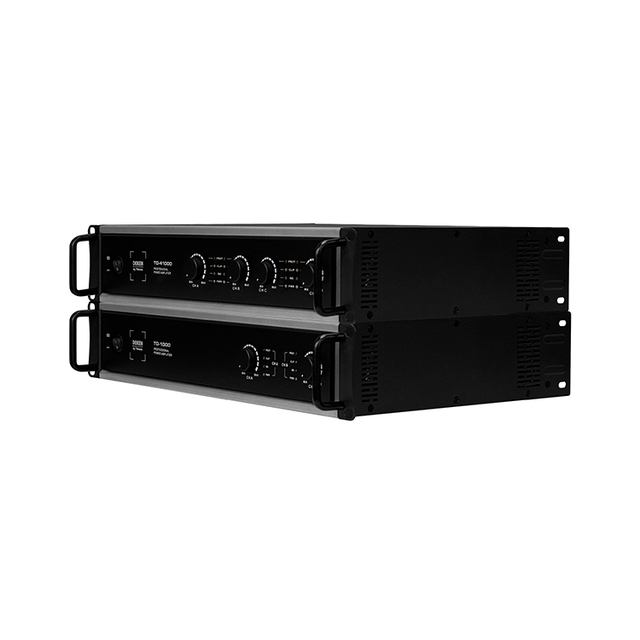 DEKEN TD-800 Two Channel Class D Pro Amplifier 2*800W 2U Rack Mount Professional Power Amplifier for Nightclubs