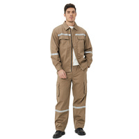 Combinaison antistatique résistante à l'eau et aux flammes, ignifuge, vêtements de travail de sécurité, chemises et pantalons ignifuges